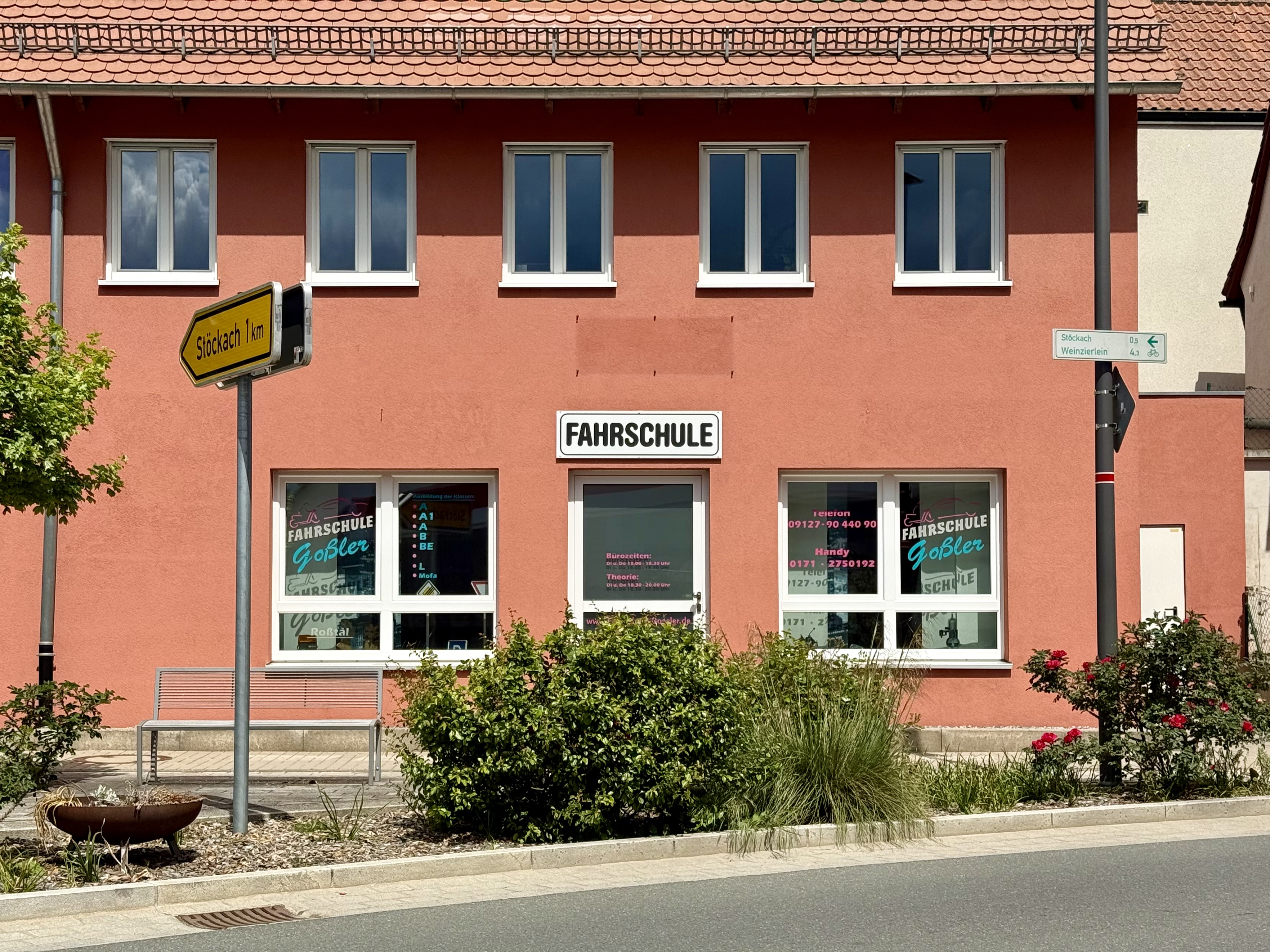 Fahrschule Goßler Vorderansicht